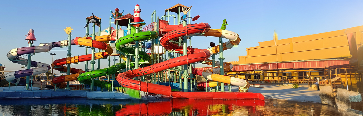 Crazy River | Aquamagicaa water park banner