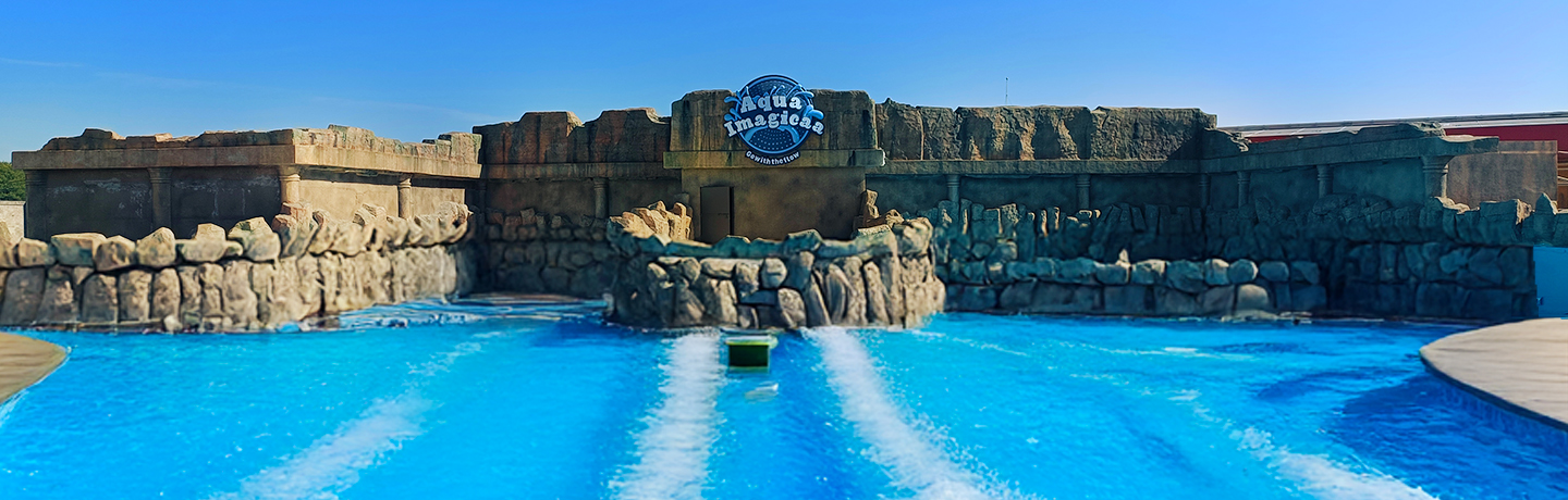 Crazy River | Aquamagicaa water park banner