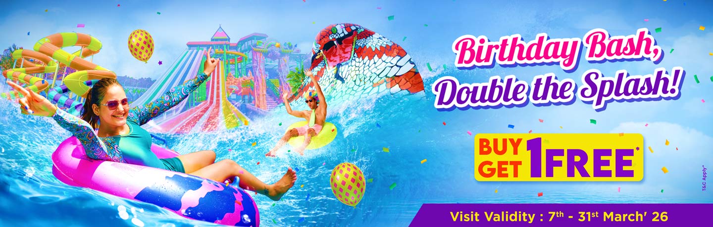 Best water parks in surat | Best water park in Gujarat |  Fun places in surat banner