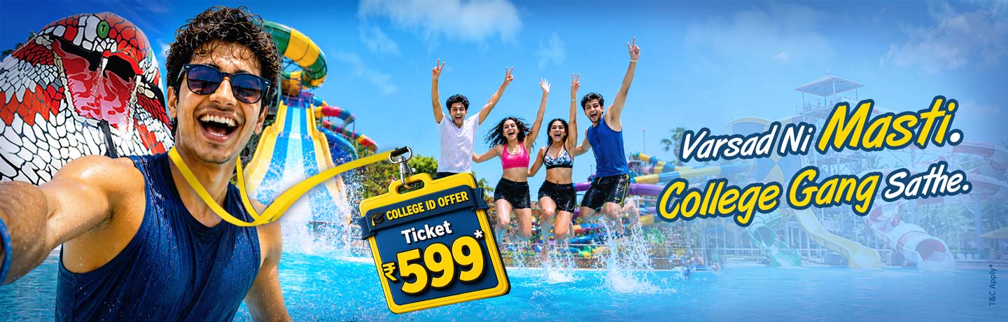 aquamagicaa surat college price | aquamagicaa surat college ticket price banner