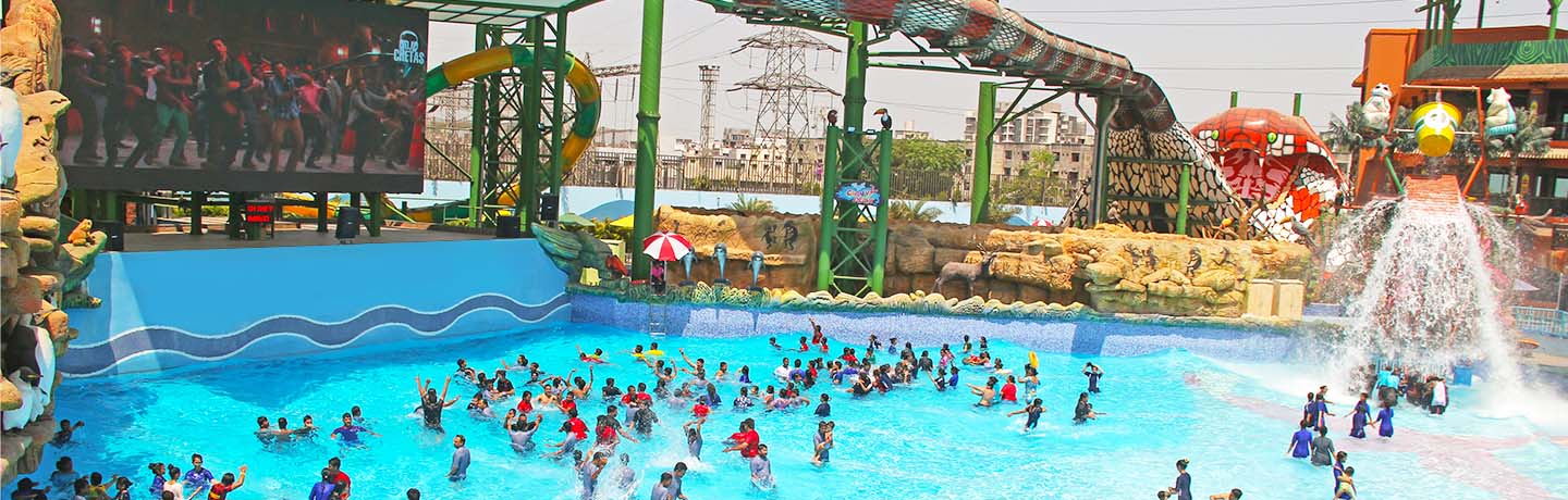 Carnival Beach | Aquamagicaa water park banner