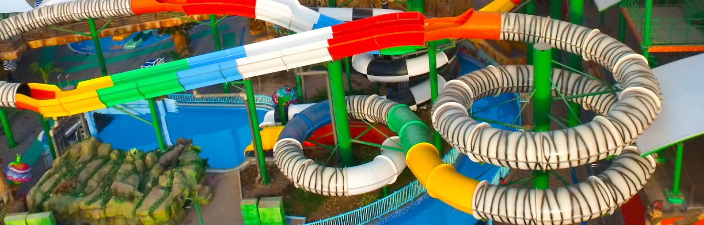 Skyslider | Aquamagicaa water park banner