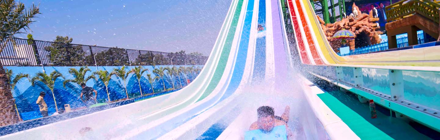 Twister | Aquamagicaa water park banner